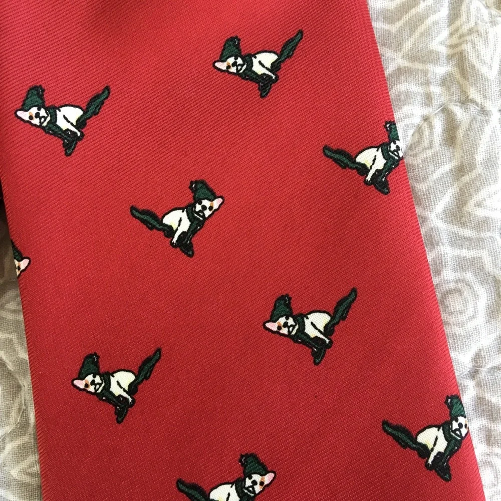 GAP kids French Bulldog tie
